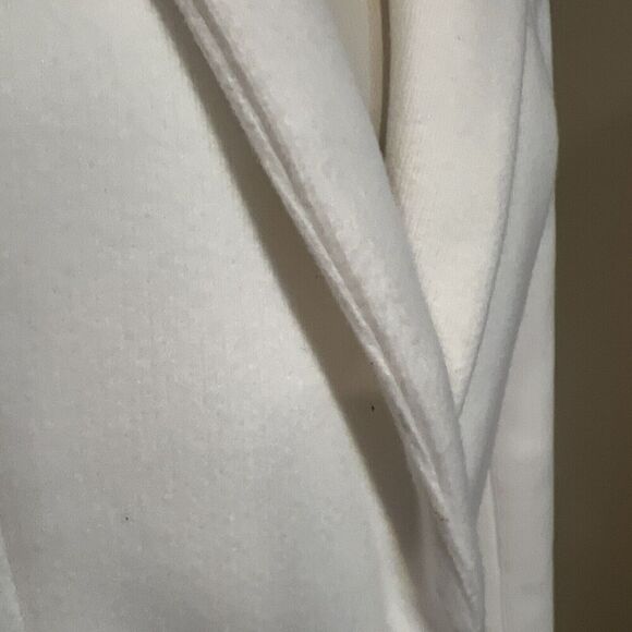 Ann Taylor Hutton Blazer Size 4 White Soft Jacket Brushed Knit NEW NWT - Picture 3 of 8